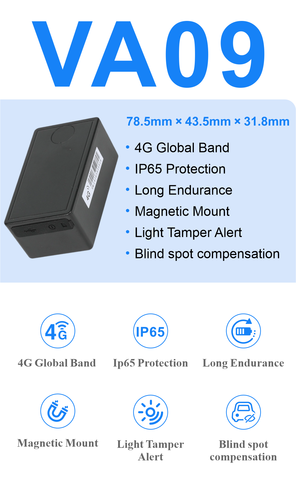 VA09 Discreet Long-Lasting Global Connectivity
