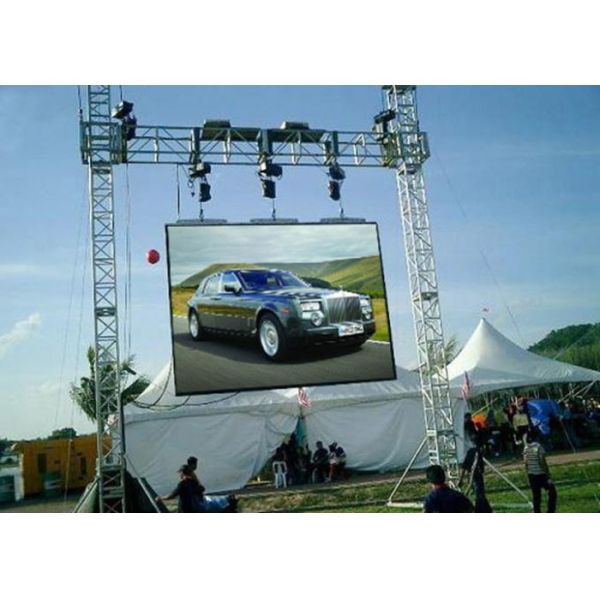 Die-Cast Aluminum Rental HD Screen Full Color LED Display High Resolution P3.91 HD