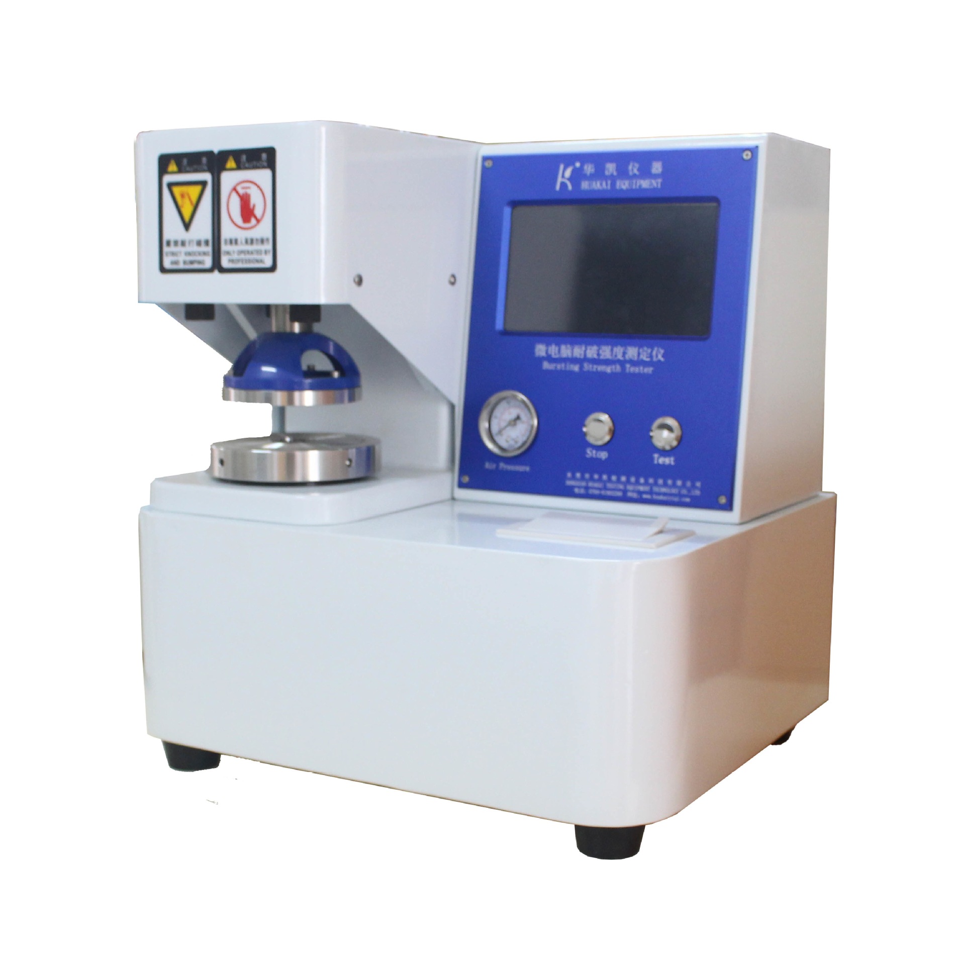 Corrugated Paper Bursting Strength Tester Automatic Bursting Strength Testing Machine for Paperboard & Cartons