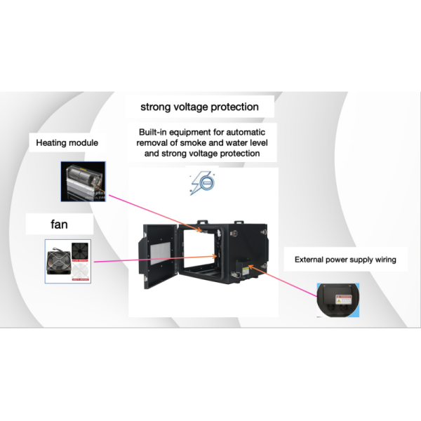 Wind Cooling Projector Housing Projector Cabinet Ip66 Ultimate Cooling Solution