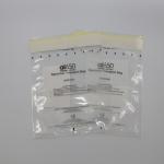 China Custom Print Self Adhesive Lock Plastic Specimen Biohazard Bags For Lab for sale