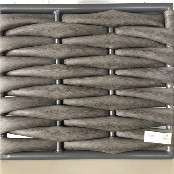 Weatherproof Outdoor HDPE Rattan Flat Shape UV Resistant Anti Bacterial