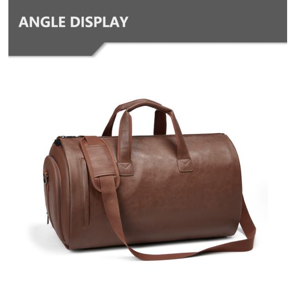 OEM Rolling Garment Male Travel Duffle Bag With Trolley Sleeve Multipurpose