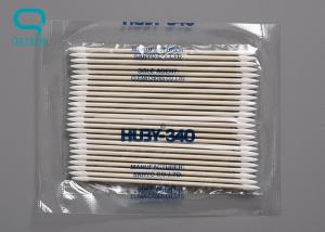China Clean Room Dust Free Cotton Paper Stick Swabs Biodegradable Environmental on sale