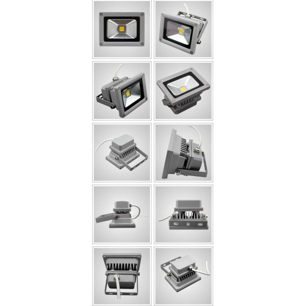 Black house 10W LED Flood Lights Replace 50W halogen bulb, Security Lights, Floodlight