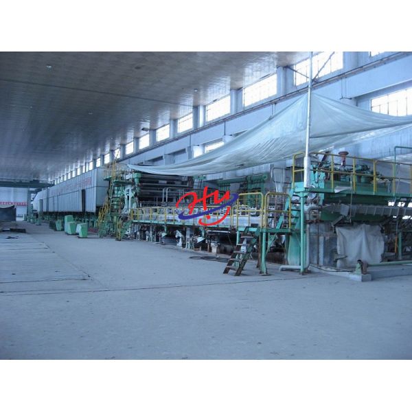 2800mm A4 Paper Making Machine 300g / Min Bamboo Pulp