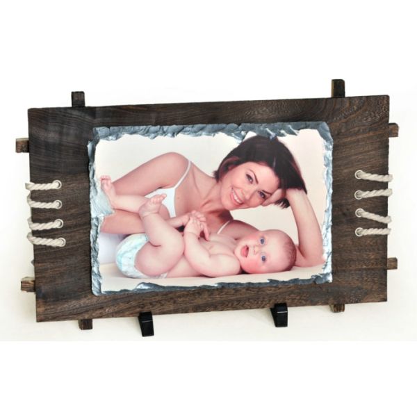 Sublimation Photo Slate with Frame