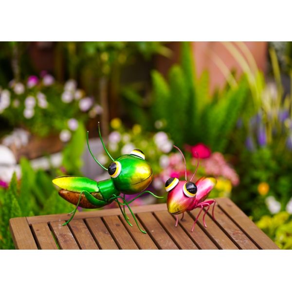 Locust Metal Garden Ornaments Decor Low Maintenance For Decoration