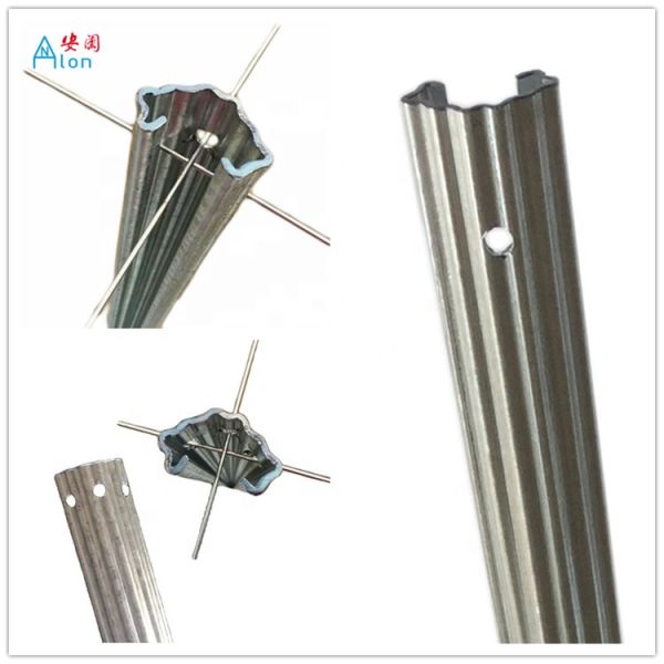 Hot Dipped Galvanized Metal Grape Vine Stakes 2.Meter Height 275G Zinc Coated