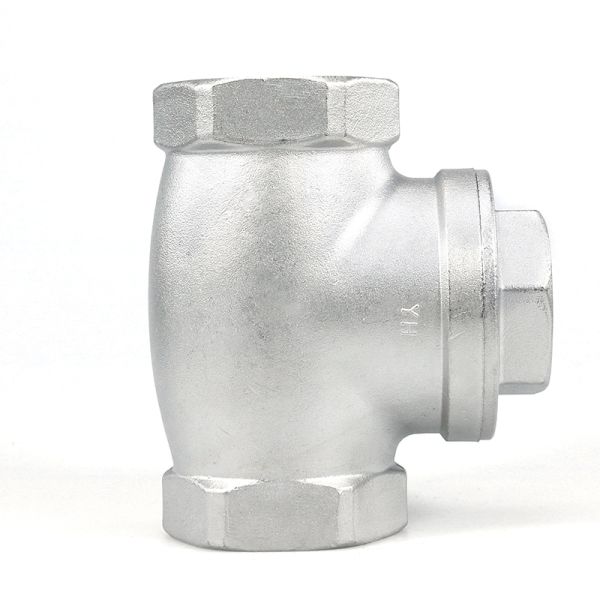 1/2"-4" CF8 Swing Check Non Return Valve Stainless Steel UL Certification