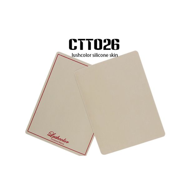 Silicone Permanent Makeup Practice Skin For Eyebrows , Lips Trainning