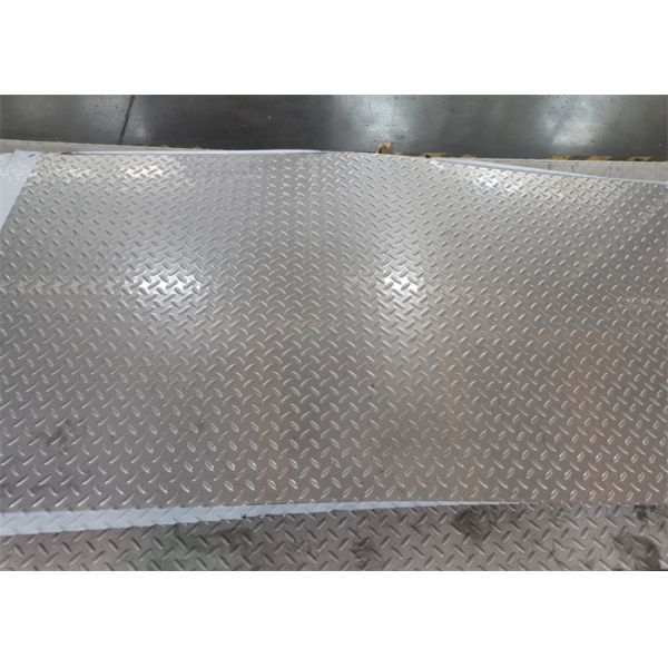 AISI 201 Stainless Checkered Plate 0.2mm-25mm BA HL Finished