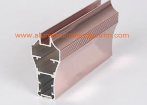 Metal Aluminium Channel Extrusions Copper Anodized Furniture Application