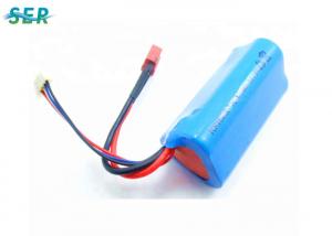 Buy cheap Remote Control Helicopter Quadcopter Drone Battery High Current 18650 Li Ion 11.1V 1500mAh product