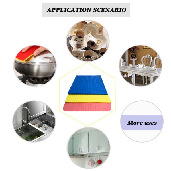  cellulose sponge cloth - package view