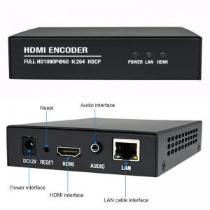 Buy cheap Quad Band H.264 Encoding Network Protocol Video IP Encoder Decoder for YouTube Facebook product