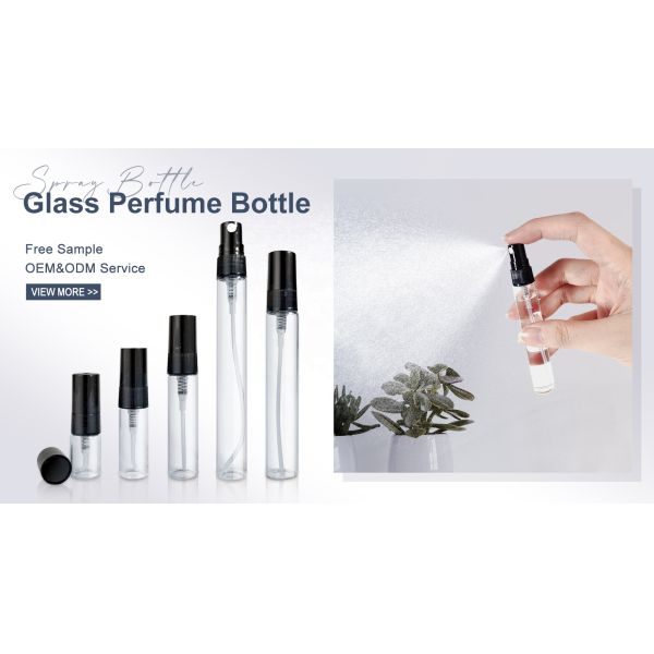 Custom 2ml 3ml 5ml 8ml 10ml Cologne Sample Atomizer Empty Vials Test Container Perfume Glass Bottle