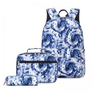 China 3 In 1 Blue Rucksack Backpack , Teenager School Backpack Bags With Digital Printing on sale