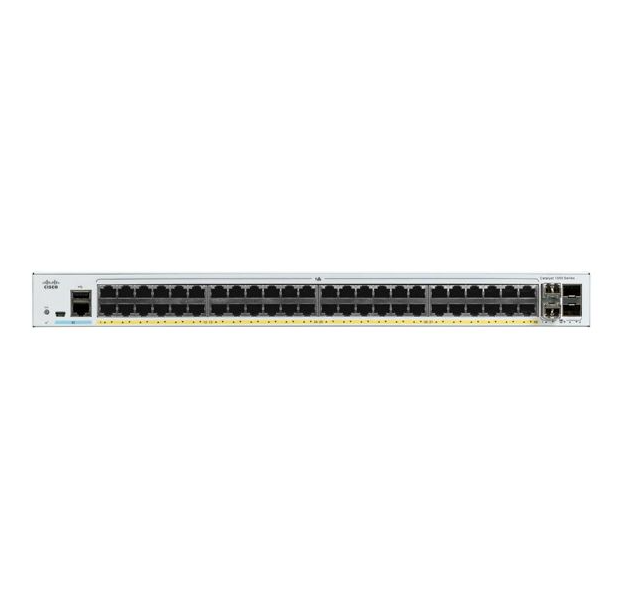 48 Gigabit Ethernet Ports and 4 1G SFP Uplink Ports Enhanced Network Switch for Networking