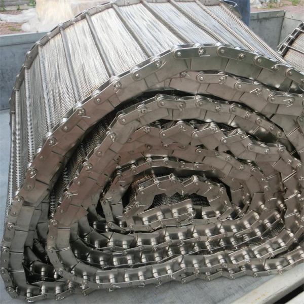 Herringbone Conveyor Wire Belt SS316 1.00mm Thickness anti oxidation