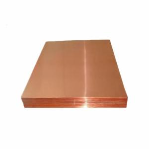 Buy cheap 1m 2m 6m Copper Sheet Strip Gold Plated Copper Sheet 99.95 Min Cu product