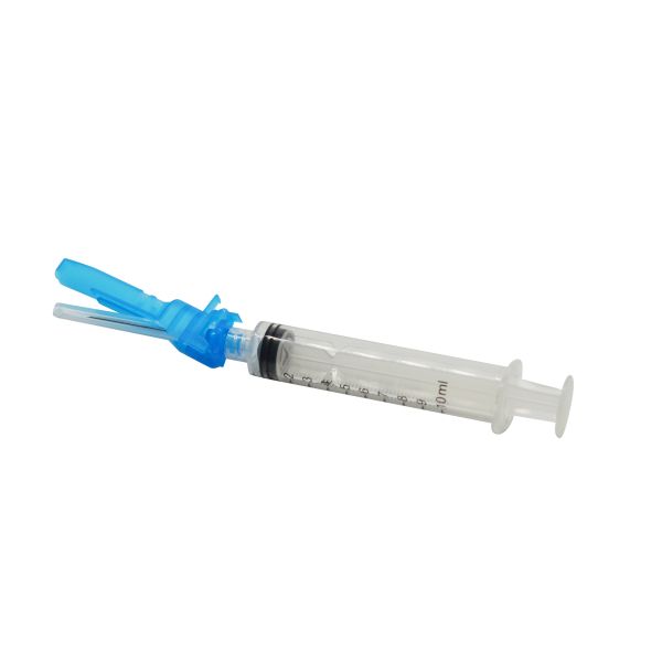 Etilen Oksida Auto Disable Syringe Accessories CE Ad Syringe 0.5 Ml