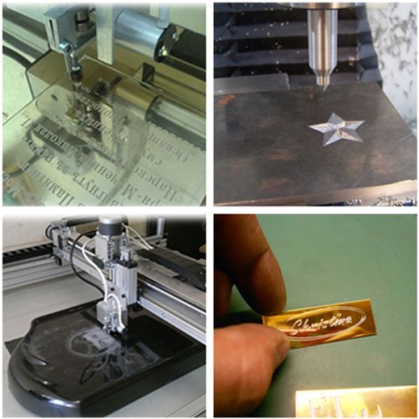 High Precision Glass Engraving Bits , Vacuum Brazed Diamond Carving Bits