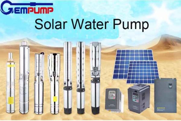 Quality Submersible 4 Inch DC48V Solar Powered Irrigation Pump 304 Stainless Steel for sale