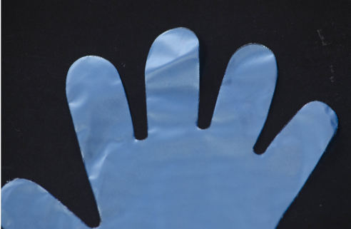 PE CPE Material Disposable Plastic Gloves Biodegradable For Household
