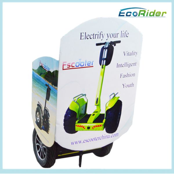 Electric Chariot Yellow Self Balancing Scooters CE Approved Three Modes Switching