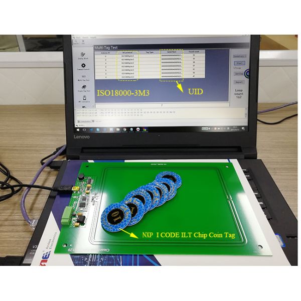 ICODE ILT Embedded RFID Reader USB & RS232 Interface For RFID Management