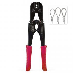China Portable Aluminum Wire Sleeve Crimping Tool Non Slip Practical on sale