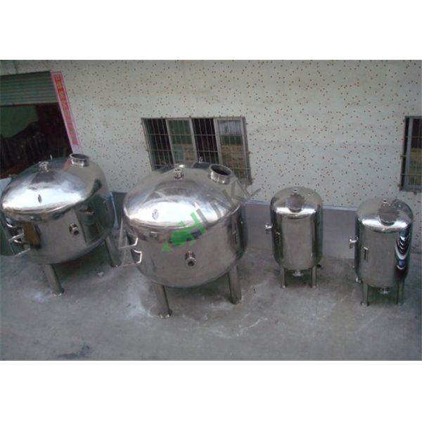 Stainless Steel Mechanical Filter For Water Treatment With Quartz Sand / Activated Sand Filter