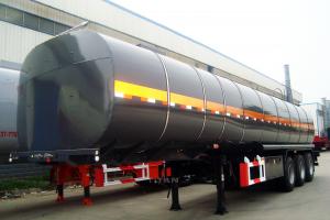 China What is the price on your 3 axle bitumen asphalt crude oil Tanker Trailer on sale