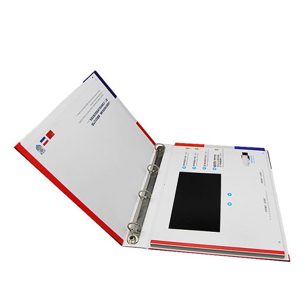 HD Screen LCD Video Folder Button Switch Direct Mail Video Card