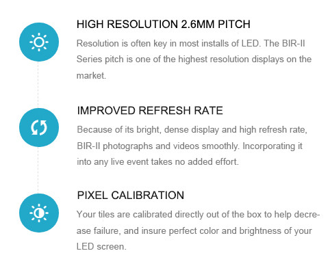 Indoor Full Color Led Display Screen 1200 Nits For Wedding Video Wall