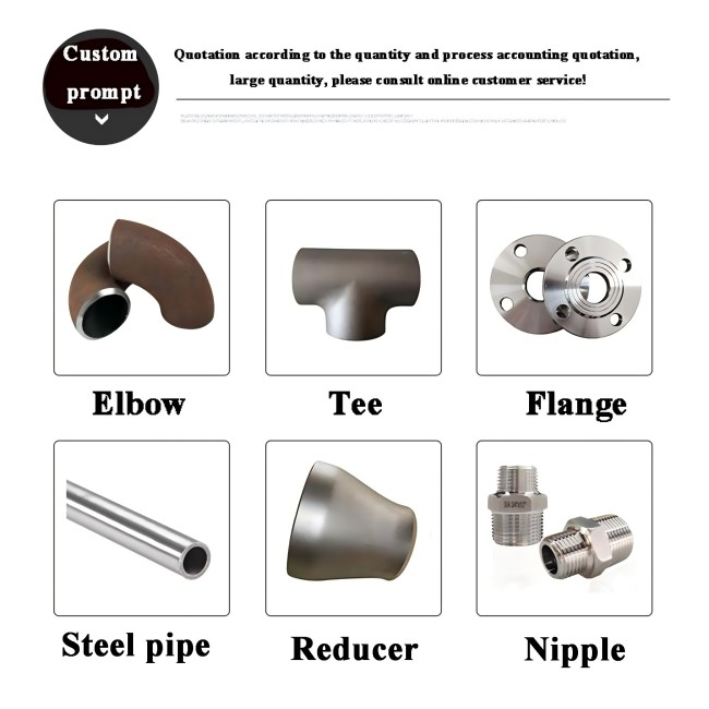 Butt-welding Fittings CUNI Reducing Tee ASTM B466 UNS C70600 ASME B16.9