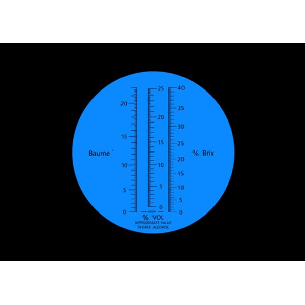 3 In 1 Hand Held Wine ATC Portable Refractometer , ATC Salinity Refractometer