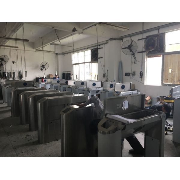 Waterproof Flap Turnstile Gate RFID Card Reader For Train Station Access Control