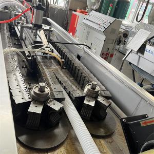 Buy cheap Reliable Spiral Pipe Extrusion Line Perforated Bellows Machine For Drain Pipe product