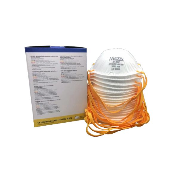 Non Woven Polypropylene Respirator Filters Mask Smooth Breathing Performance