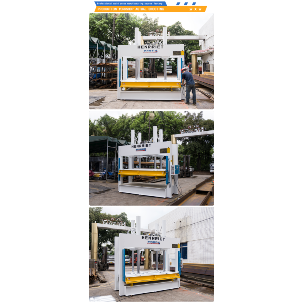 Uniform Pressure Distribution: 100 Ton Square Stroke Press Ensures Flawless Bonding for Aluminum Composite Boards