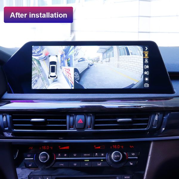2009 2016 X5 BMW Sat Nav Android 10 Head Unit Single Din 12.3 Inch