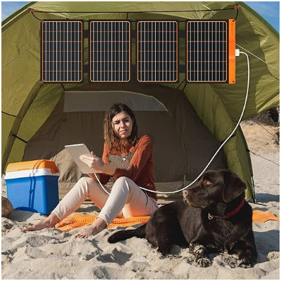 FT40 Small USB Portable Solar Charger Mono Crystalline Module IP67 Waterproof