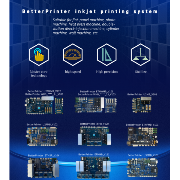 Better Printer TX800 Board UV White Ink Hot Stamping Digital Direct Spray Textile Printer PET Film Heat Transfer Printer
