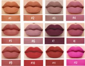 Buy cheap Pigmented Matte Pink Lip Gloss Tube With Custom Logo product
