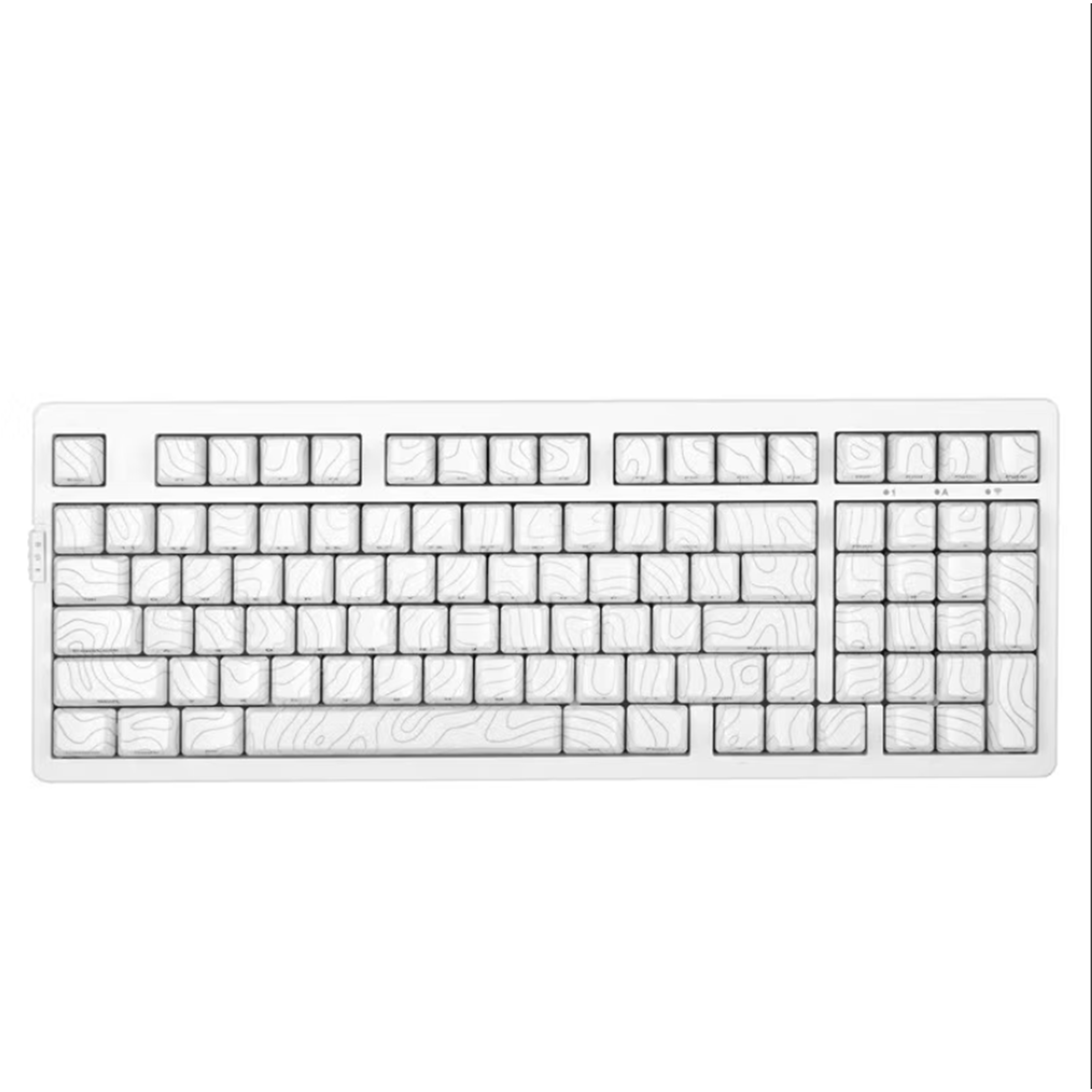 Lightweight and Durable Magnetic Axis Keyboard with USB Interface and RGB Backlighting for Windows/Mac