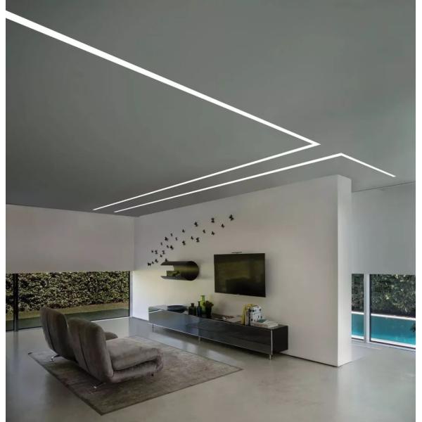 Recessed Strip Lights LED U Channel Aluminum 24*21mm Corrosion Proof
