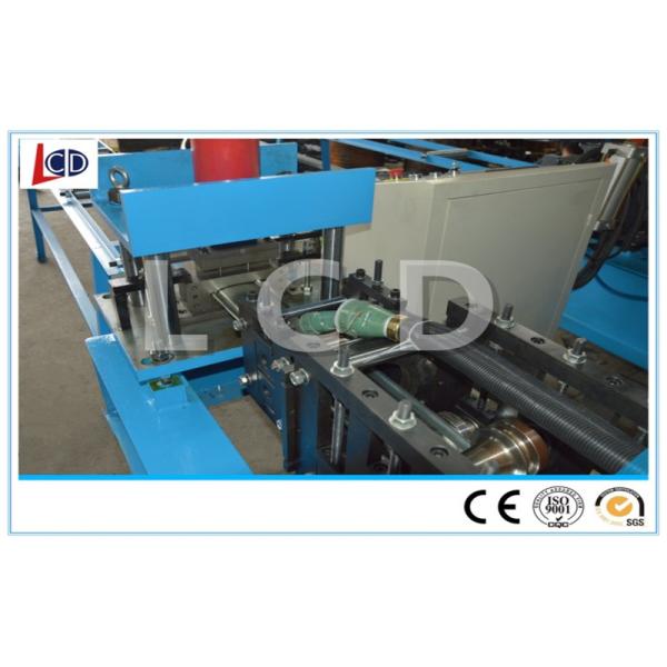 8T Weight Rolling Shutter Making Machine , Rolling Shutter Roll Forming Machine New Design