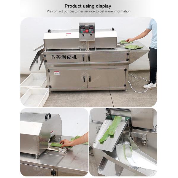 Aloe peeling machine processing production Peeling Machine
